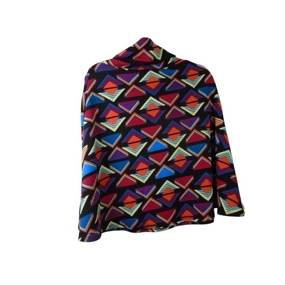Lularoe Abstract Geometric Square Triangle Print … - image 5